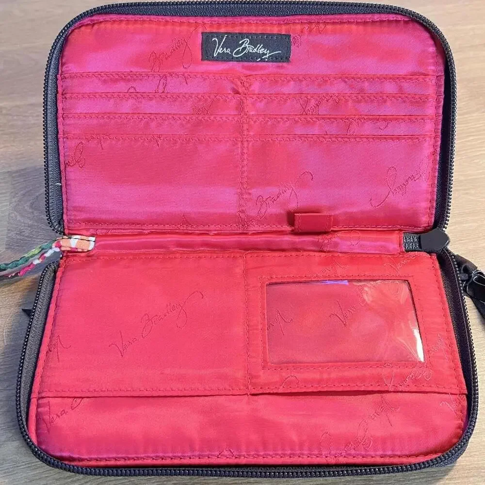 Vera Bradley Quilted Floral Wristlet Wallet - Picture 4 of 4